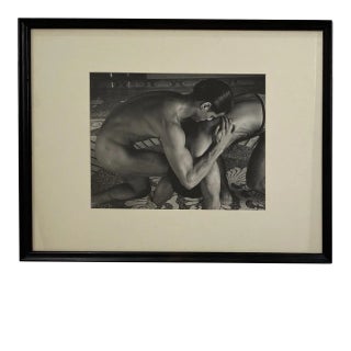 Vintage Photograph of 2 Nude Models, Circa 1970 For Sale