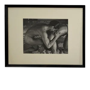 Vintage Photograph of 2 Nude Models, Circa 1970