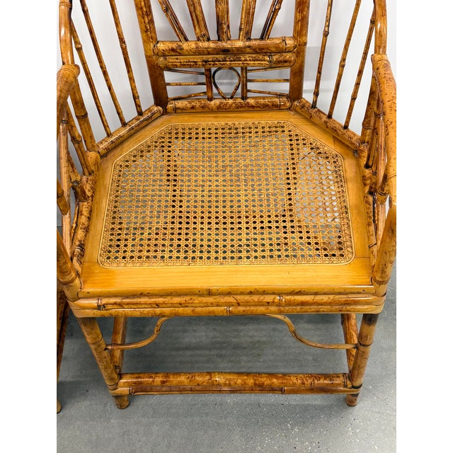 1970s Brighton Pavilion Chairs (Set of 2) For Sale - Image 16 of 18