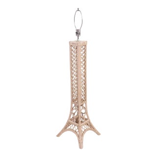 Mid Century Bamboo Eifel Tower Floor Lamp Rewired For Sale