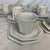 Johnson Brothers 1980s Johnson Brothers Heritage White Octagonal Ironstone Cup, Saucer and Plate, Creamer - Set of 28 PCS For Sale - Image 4 of 7