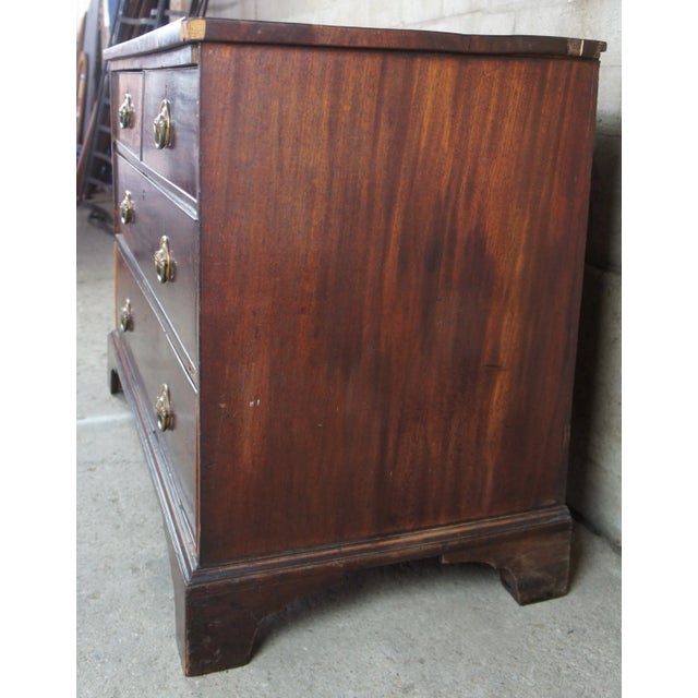 18th Century Mahogany Georgian Chest of Drawers For Sale - Image 6 of 11