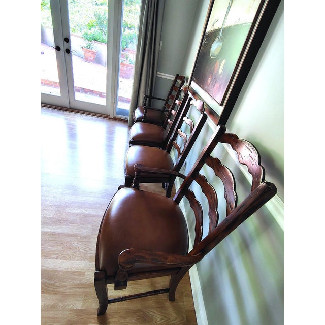 2010s Theodore Alexander Dining Chair Set For Sale - Image 5 of 14