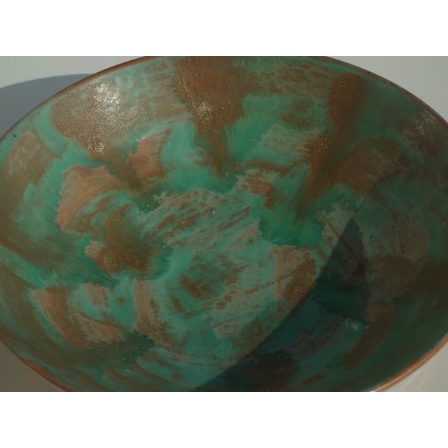 Abstract Albissola Painted Pottery Bowl by Alf Gaudenzi, 1960 For Sale - Image 4 of 6