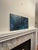 Blue A Pair of Contemporary Abstract Expressionist Original Oil Paintings For Sale - Image 8 of 12