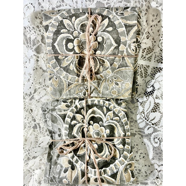 Discontinued pottery barn Jacqueline euro Pillowsham pair medallion paisley 26” x 26” The Pottery Barn Jacquelyn Medallion...