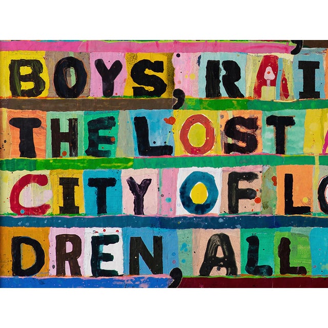 "Lost in Hollywood" - Original, Contemporary Collage/Painting by Brian McDonald For Sale - Image 4 of 6