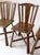 Mid-Century Folk Wood Dining Chairs Set of 4 For Sale - Image 4 of 17