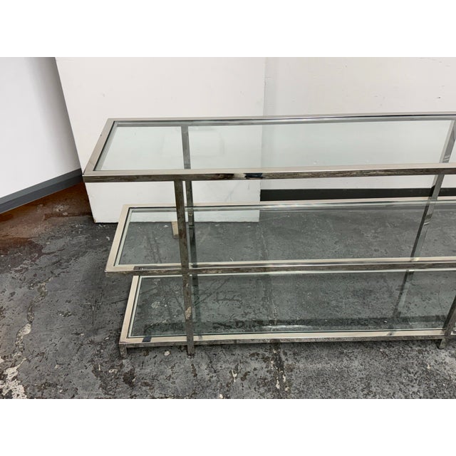 Modern Williams-Sonoma Tribeca Console Table For Sale - Image 3 of 12