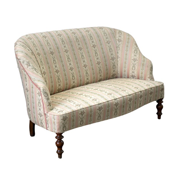 Louis Philippe Style 2-Seater Sofa, 1890s For Sale - Image 9 of 11