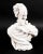 Stone Vintage Bust of Marie Antoinette, Late 20th Century, Sculpted Composite Marble For Sale - Image 7 of 12