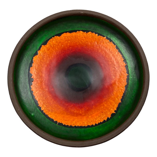 Large Mid-Century Modern Studio Pottery Bowl, 1960s For Sale