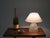 Large Vintage Murano Rostrato Glass and Brass Table Lamp, Italy, 1940s For Sale - Image 3 of 16