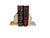 Vintage Italian Marble 5.75" Tiered Stacked Column Bookends Heavy Made in Italy 1970s. Each Approx. 5 3/4" High x 3 7/8"...