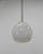 Glass Mid-Century Industrial Pendant Lamp, 1960s For Sale - Image 7 of 8