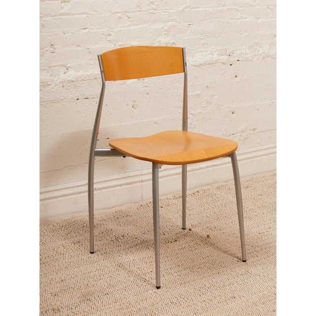Late 20th Century Seccose Mario Hasuike Italian Glass Dining Table With Six Chairs For Sale - Image 10 of 12
