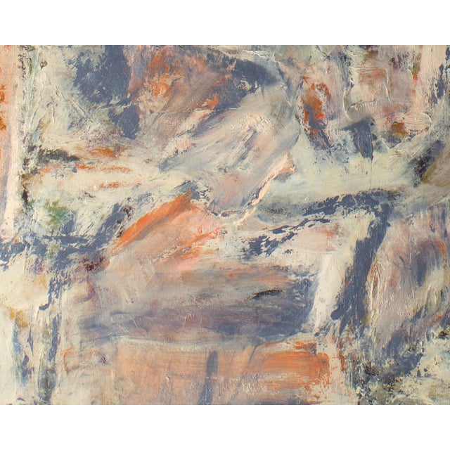 Abstract 1955 Oil on Board Abstract Painting by Charles Cajori For Sale - Image 3 of 8