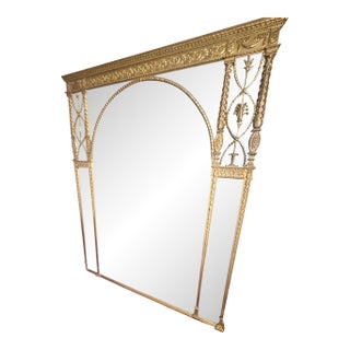 19th Century Mantle Mirror For Sale