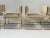 Set 6 Brass Dining Chairs, 1980 For Sale - Image 4 of 16
