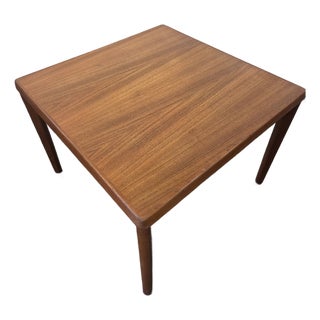 Danish Modern Mid-Century Teak Side Table Coffee Table For Sale