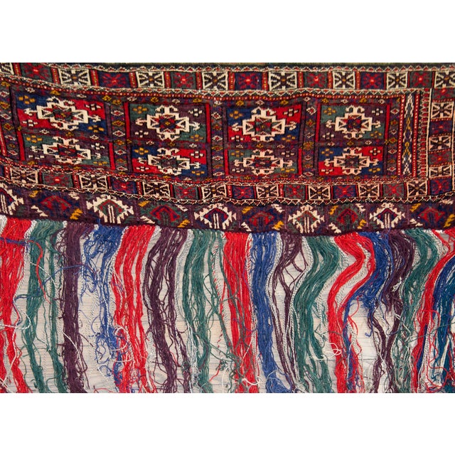 Vintage Turkmen Wedding Asmalyk For Sale - Image 9 of 15