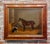 Edwin Loder -Horse & English Shepherd Dog in a Stable-1885 Oil Painting For Sale - Image 13 of 13