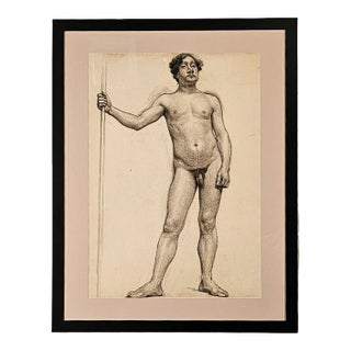 École Des Beaux-Arts Academic Study, France, Circa 1880 For Sale