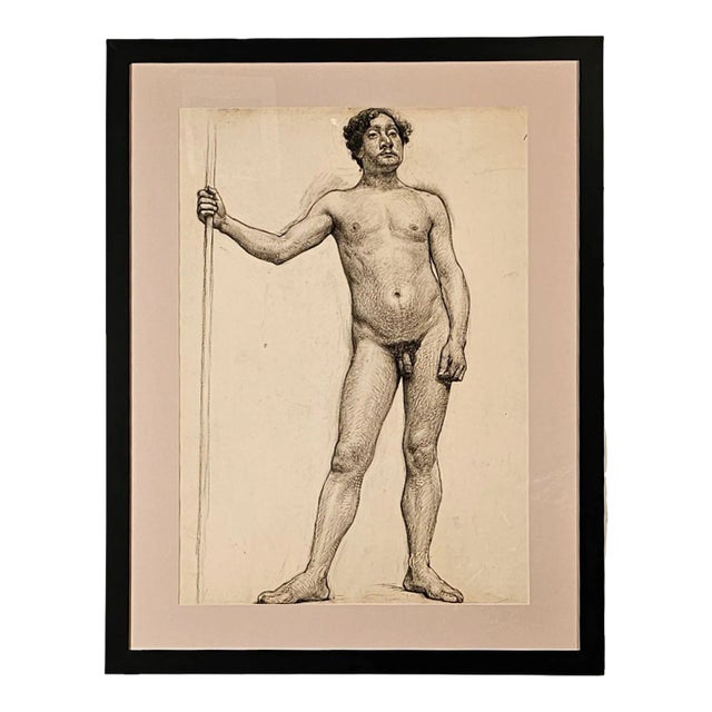 École Des Beaux-Arts Academic Study, France, Circa 1880 For Sale