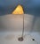 Brass Arc Floor Lamp with Parchment Lampshade, Germany, 1950s For Sale - Image 6 of 17