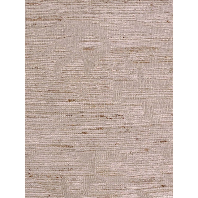 2020s Nazmiyal Collection Cream Color Modern Moroccan Style Runner Rug For Sale - Image 5 of 8