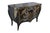 A lovely early 21st century Louis XV style Chinoiserie commode. Features a black painted finish with foliate,...