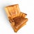 Sheep Leather Club Chair with Magazine Holder, 1970s For Sale - Image 17 of 18