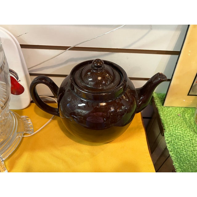 Mid 20th Century “Brown Betty Tea Pot For Sale In West Palm - Image 6 of 15