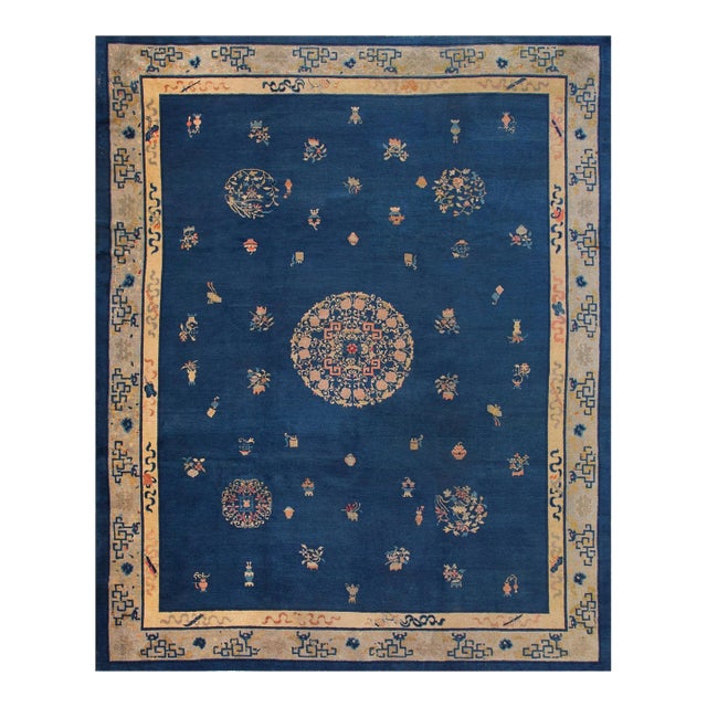 Early 20th Century Chinese Peking Carpet ( 10' x 12'4" - 305 x 375 ) For Sale