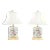 20th Century Porcelain / Gilt Wood Base Lamps - a Pair For Sale