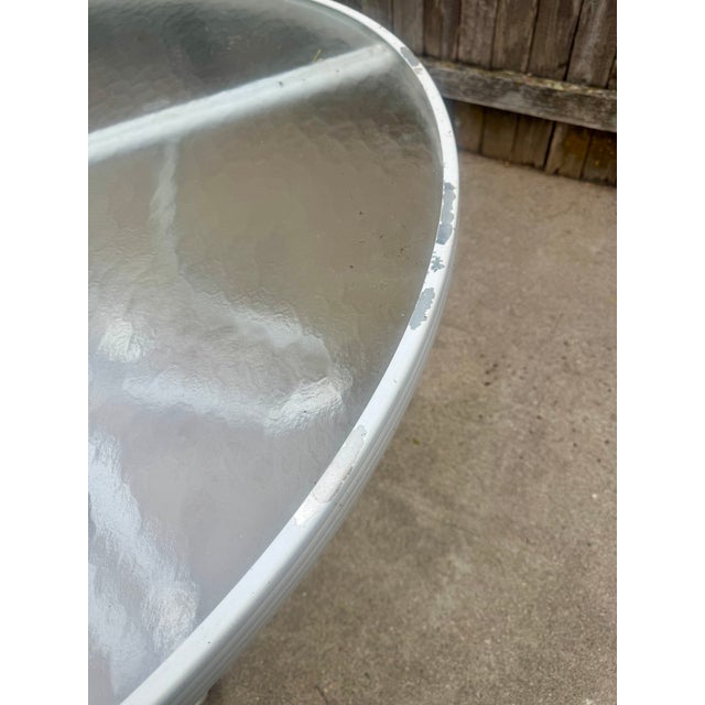 Vintage 1980's Mallin Outdoor Dining Set For Sale - Image 9 of 10