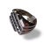 This sleek and sophisticated Sterling Silver men's band is designed to make a bold statement. Featuring numerous brilliant...