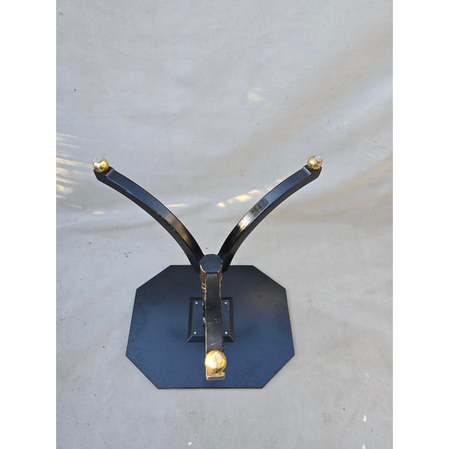 Regency Accent Table With Tripod Base For Sale - Image 9 of 10