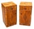 Brown Art Deco Bedside Cabinets, 1930s, Set of 2 For Sale - Image 8 of 9