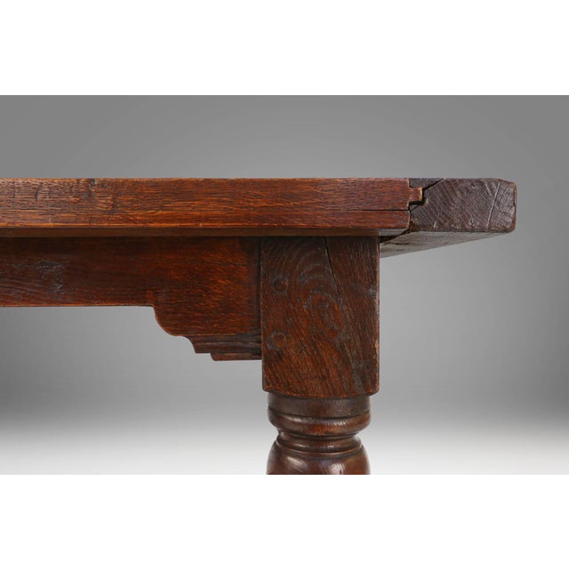 Antique Oak Table, France, 1850s For Sale - Image 6 of 14