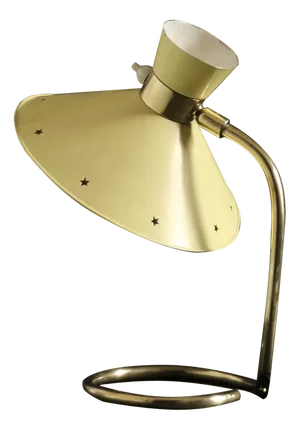 Mid-Century French Diabolo Table Lamp, 1950s