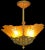 Add this historical Work of art to your home! This incredible chandelier from Grahling Brothers CO. Has its original...