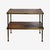 Beacon Hill Beacon Hill Table Mahgany Veneer and Brass For Sale - Image 4 of 8
