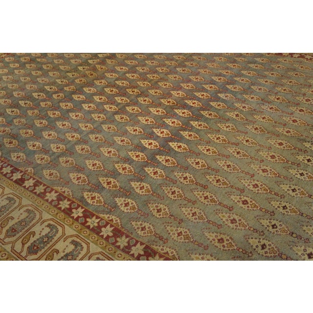 Early 20th Century N. Indian Amritsar Carpet ( 9'9" x 13'4" - 297 x 406 ) For Sale - Image 11 of 12