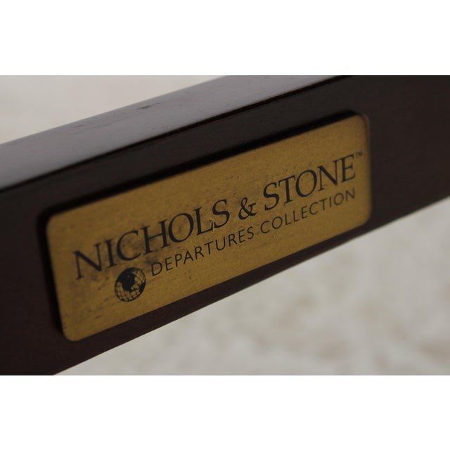 Set of 6 Stickley Leather Dining Chairs For Sale - Image 14 of 15