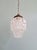 Art Deco Pendant Light in Frosted Clear Glass, 1930s For Sale - Image 15 of 15