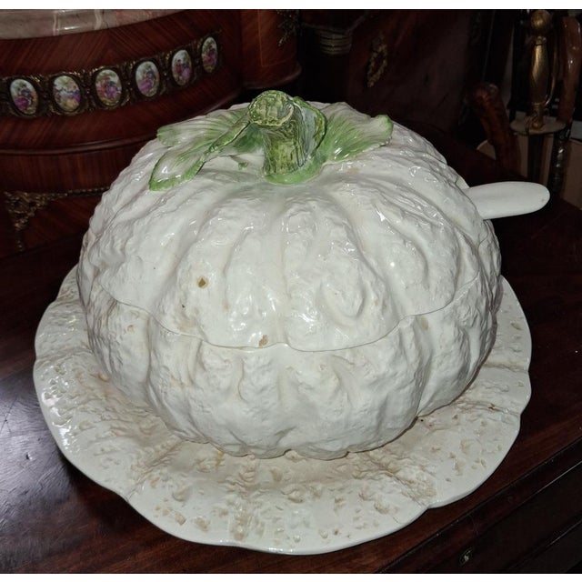 1950s Italian Earthenware Trompe-Lœil Soup Tureen, 1950s For Sale - Image 5 of 6