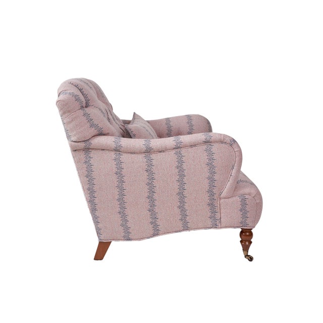 Anne Rose Tufted Club Chair For Sale In Cincinnati - Image 6 of 8