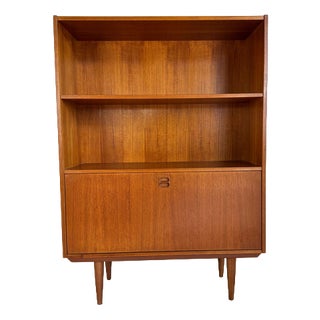 Vintage Teak Bookcase from Clausen & Son, Denmark, 1960s For Sale