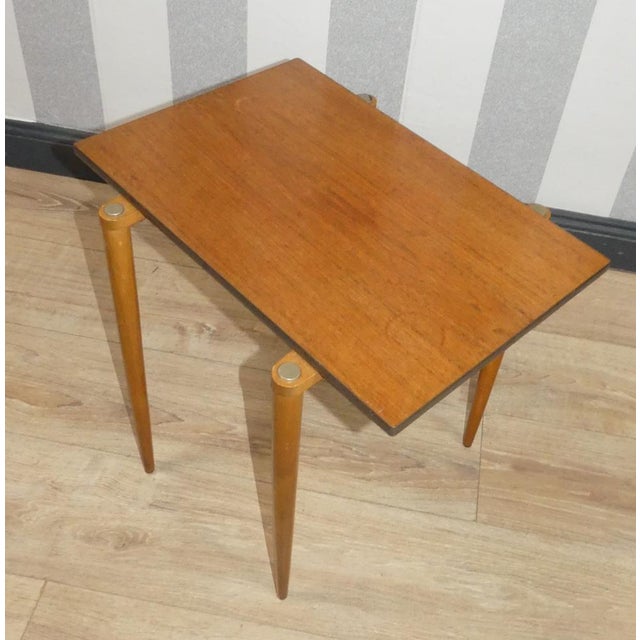 1960s Side Table from Opal Möbel, 1960s For Sale - Image 5 of 15